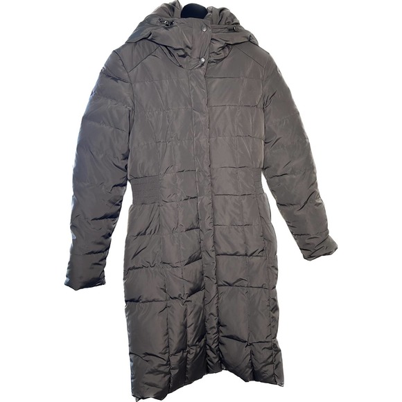 Cole Haan Jackets & Blazers - Cole Haan Brown Long Quilted Down Puffer Coat Size S/P 0508
